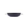 Sartén de aluminio antiadherente Risolì Blackplus de 2 asas para inducción 28 cm