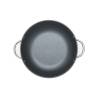 Sartén de aluminio antiadherente Risolì Blackplus de 2 asas para inducción 32 cm