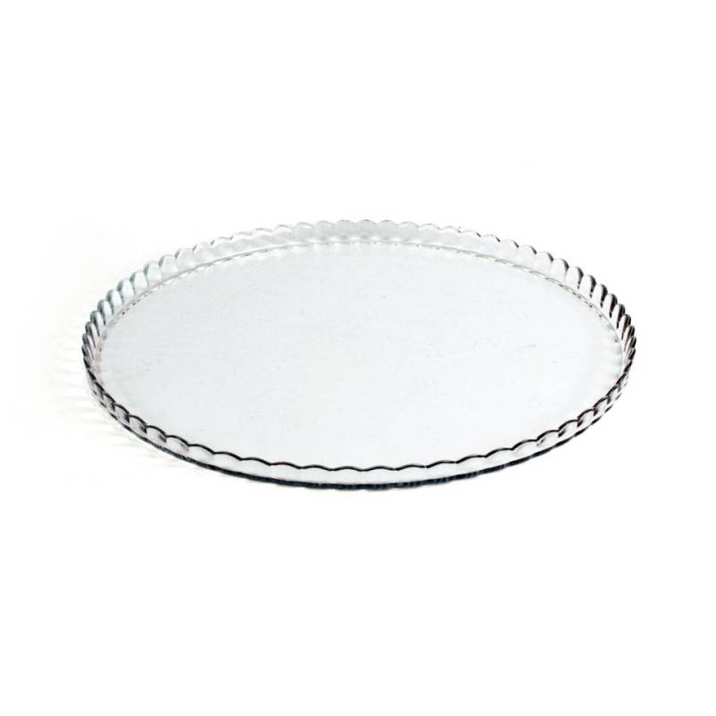 Plato de cristal para tartas Patisserie Pasabahce 32 cm