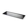 Bandeja rectangular para pastelería/bar en negro ps cm 60x20x1