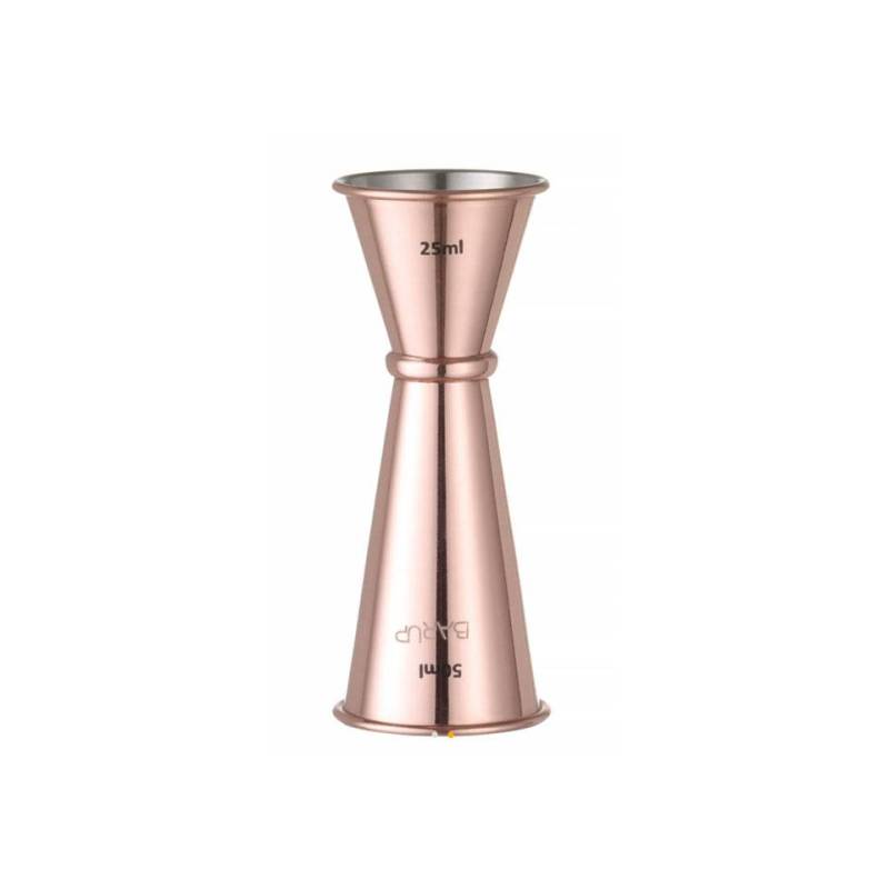 Jigger Bar Up acier inoxydable cuivré ml 30-50