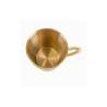 Artinox taza de acero inoxidable dorada cl 35