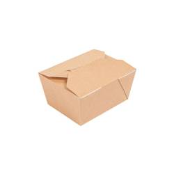 Papier kraft américain Contenant The Pack 11.3x9x6.3 cm