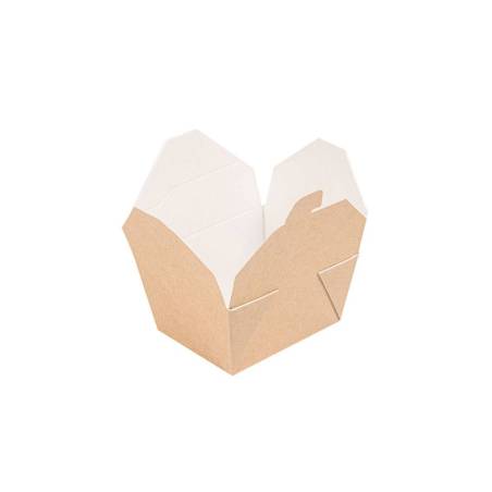 Papel kraft americano The Pack contenedor 11,3x9x6,3 cm
