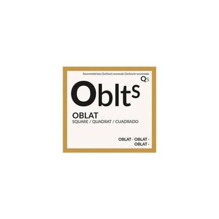 Feuilles carrées oblates 100% Chef cm 9x9