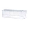 Porte-condiments réfrigéré 5 plateaux en plastique