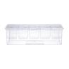 Porte-condiments réfrigéré 5 plateaux en plastique