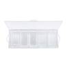 Porte-condiments réfrigéré 5 plateaux en plastique