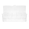 Porte-condiments réfrigéré 5 plateaux en plastique