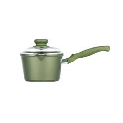 Dr. Green Risolì cacerola mediana con tapa en aluminio antiadherente para inducción cm 16