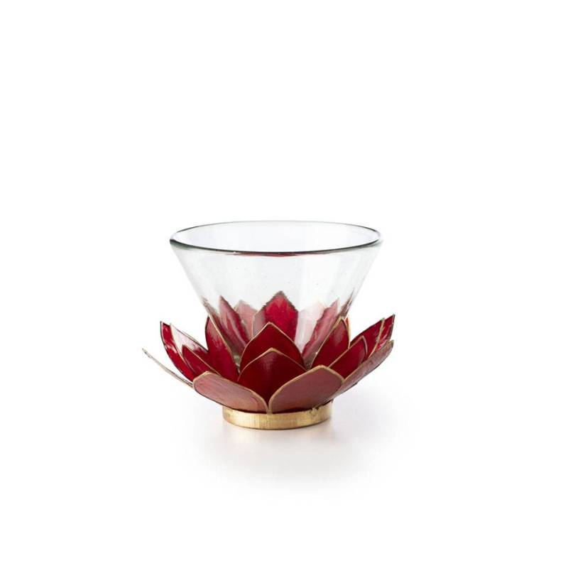 Flor de loto copa de martini roja cl 28