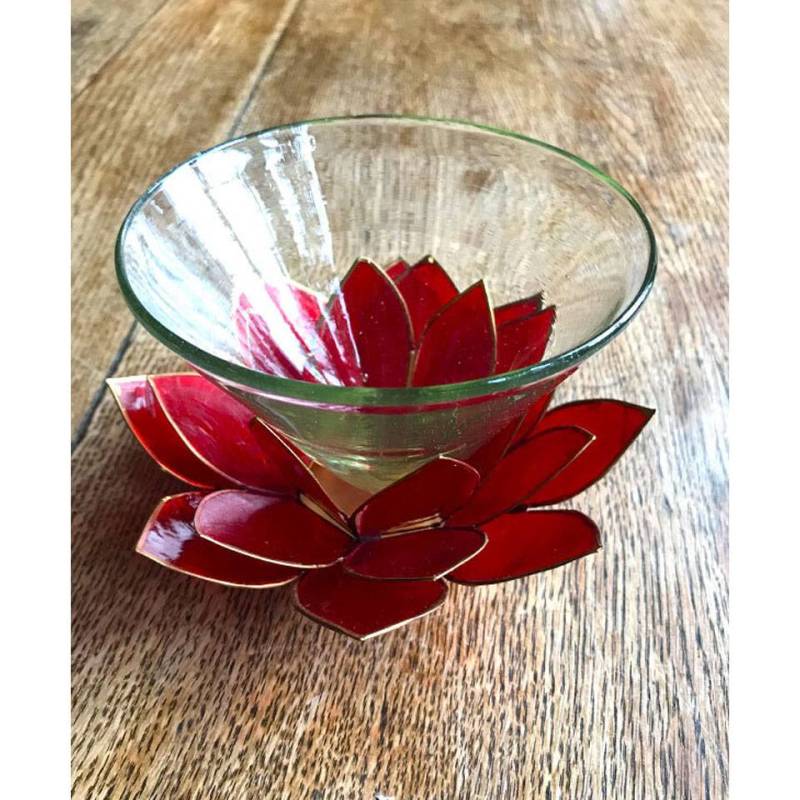 Flor de loto copa de martini roja cl 28