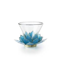 Flor de loto copa de martini azul cl 28