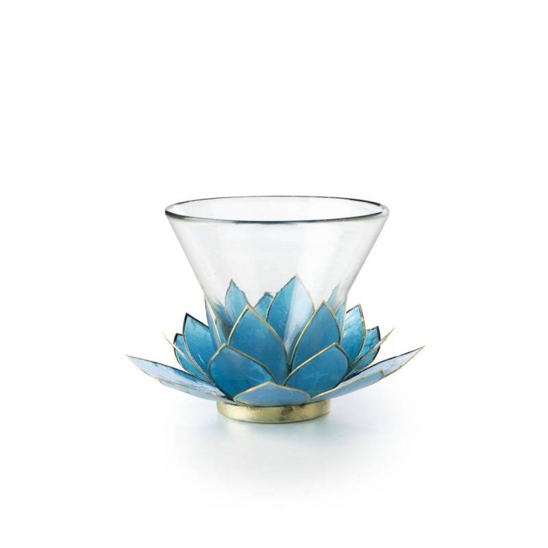Flor de loto copa de martini azul cl 28