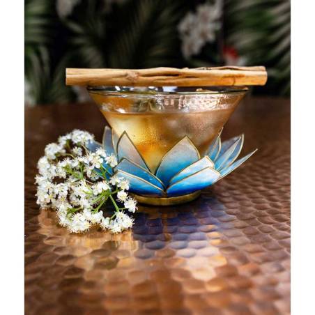 Flor de loto copa de martini azul cl 28