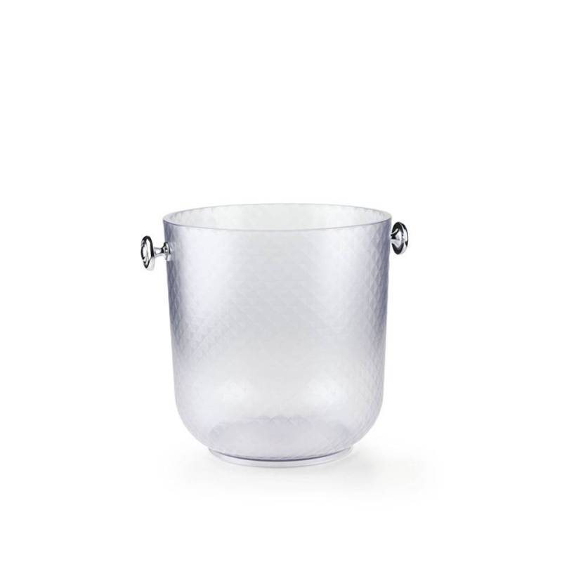 Seau à vin Diamante en san transparent satiné cm 20