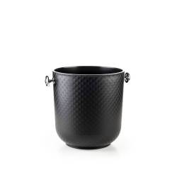 Cubo de vino Diamante negro satinado san cm 20
