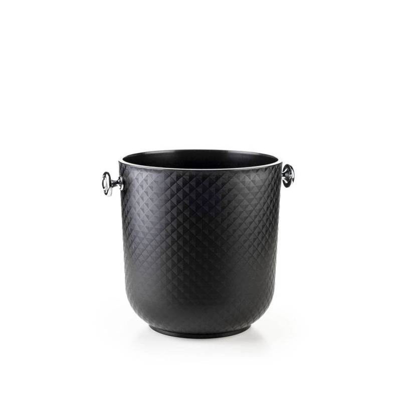 Cubo de vino Diamante negro satinado san cm 20