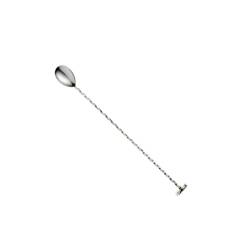 Barfly cuchara de bar de acero inoxidable con mortero 30 cm