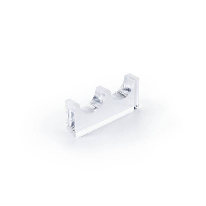 Range-couverts en plexiglas 2 places cm 8x1,5x3,5