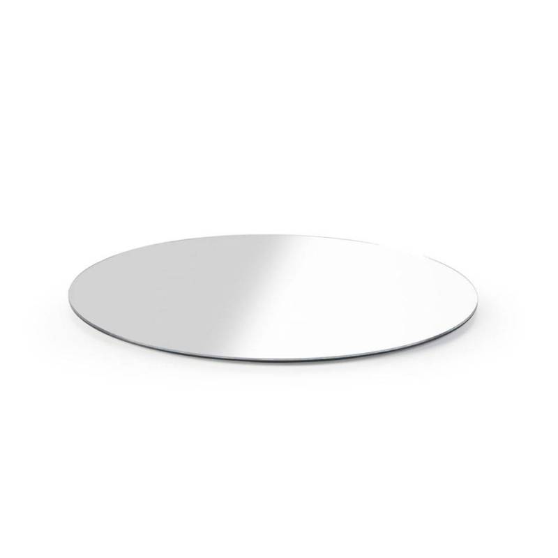 Bandeja oval con espejo acrílico 40x30 cm