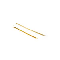 Bâtons de bambou à double pointe 15 cm