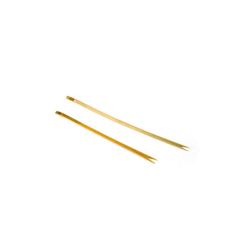 Bâtons de bambou à double pointe 15 cm