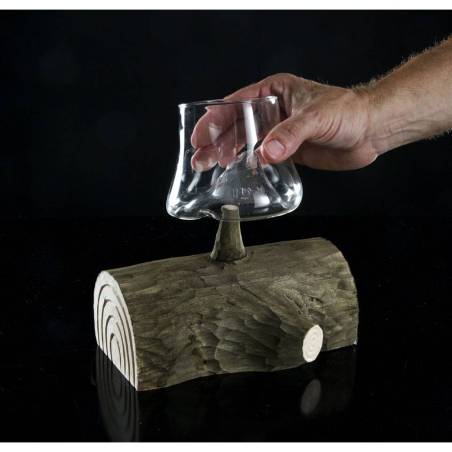 Malle en bois 100% Chef verre et bois cl 35
