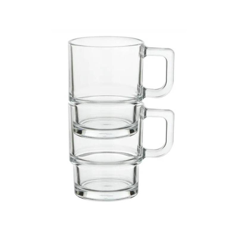 Hill Pasabahce verre à lait empilable cl 32