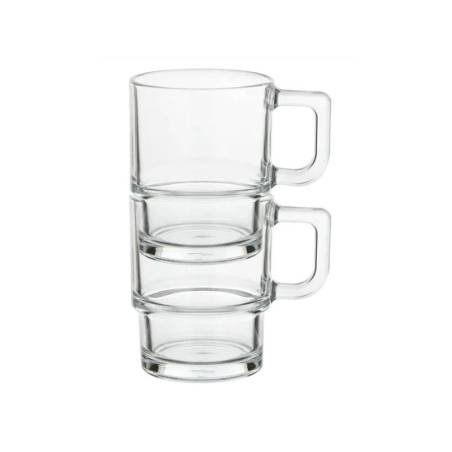 Hill Pasabahce verre à lait empilable cl 32