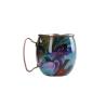 mug moscow mule en acier avec décoration flamant rose multicolore cl 45