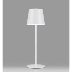 Abat-jour LED rechargeable One Light Stem blanc