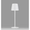 Abat-jour LED rechargeable One Light Stem blanc