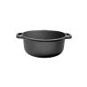 Platinum Risolì aluminium antiadhésif cocotte basse à 2 poignées pour induction 20 cm