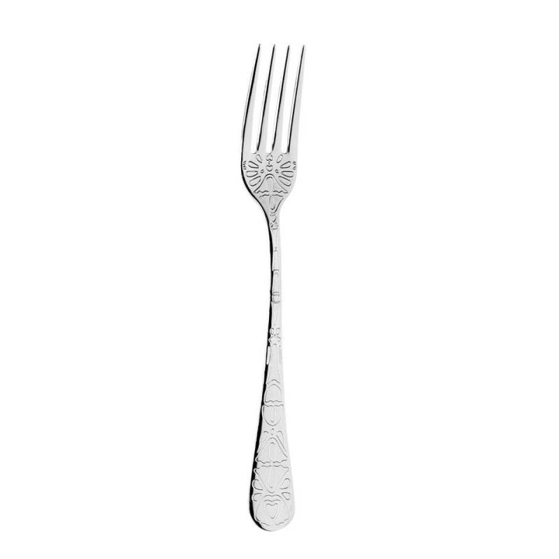 Fourchette de table en acier inoxydable Tattoo 20 cm