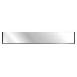 Bandeja rectangular de acero inoxidable para pastelería/bar 60x10 cm