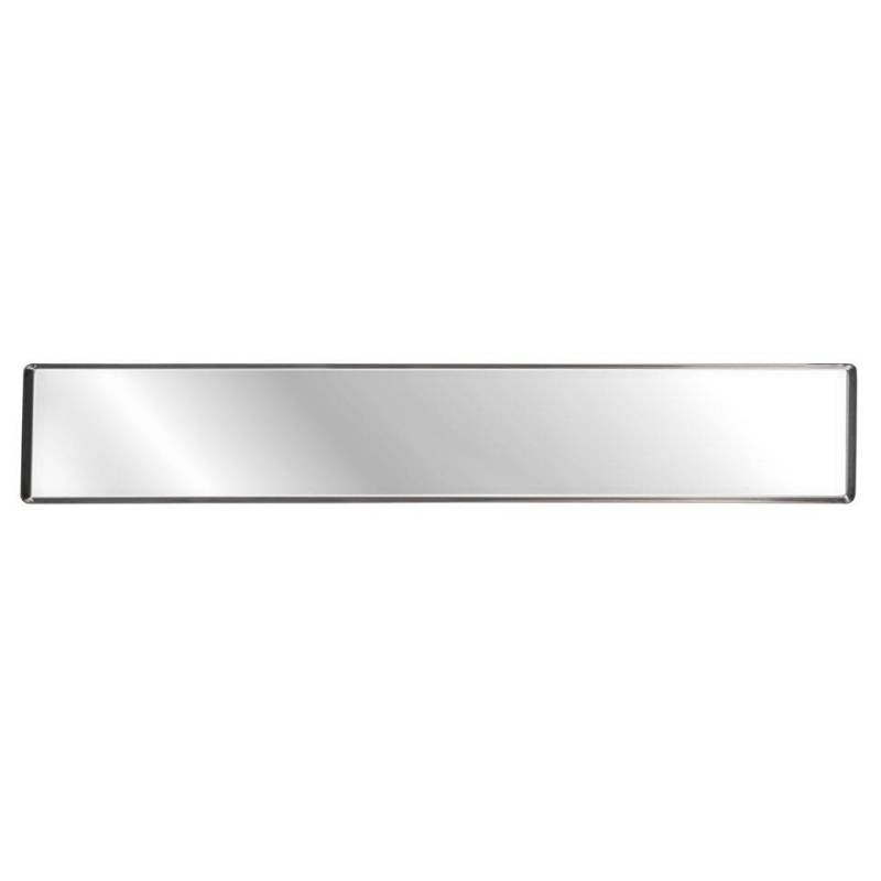 Bandeja rectangular de acero inoxidable para pastelería/bar 60x10 cm