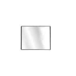 Bandeja rectangular de acero inoxidable para pastelería/bar 25x20 cm