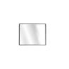 Plateau rectangulaire en acier inoxydable pour pâtisseries/barres 25x20 cm