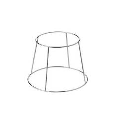 Chrome-plated steel seafood riser