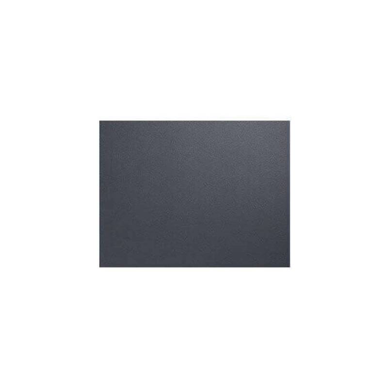 Sous-verre rectangulaire en cuir recyclé gris Tornado Skinnatur 13x10 cm