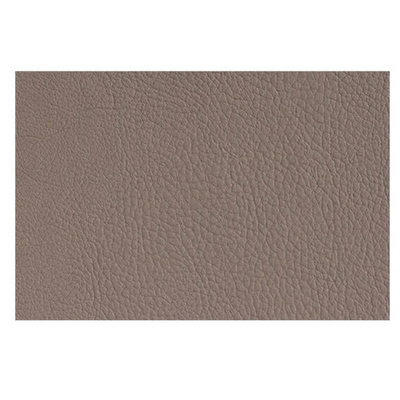Mantel rectangular Monaco de piel sintética color topo 30x45 cm