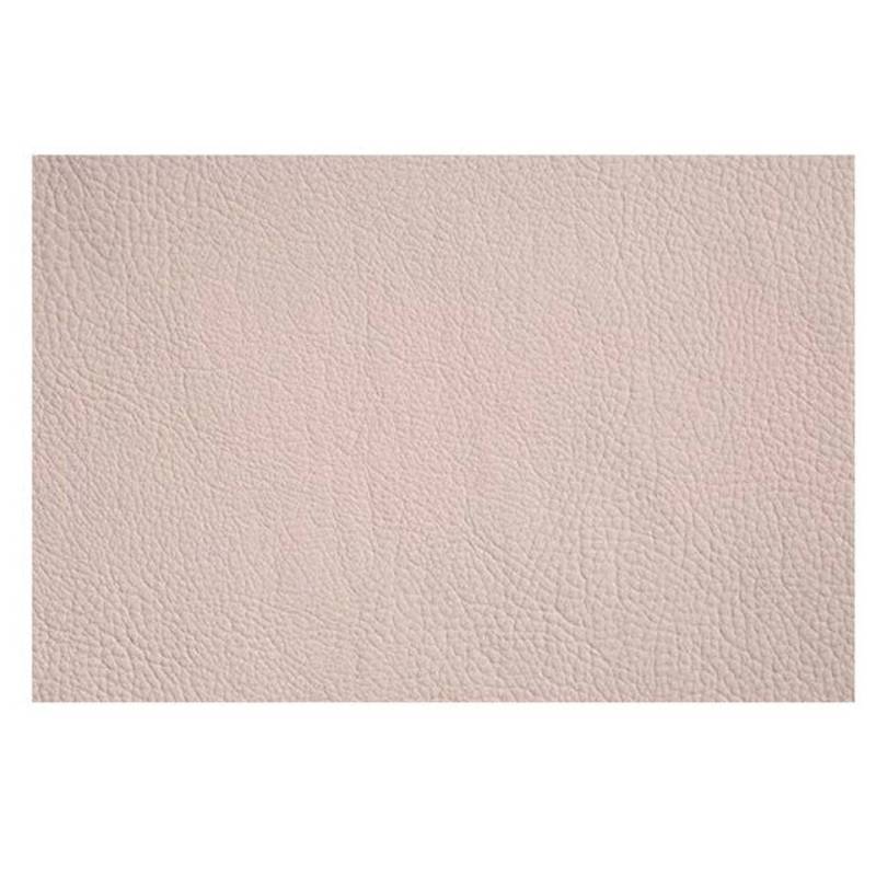 Mantel rectangular Monaco de piel sintética rosa nube 30x45 cm
