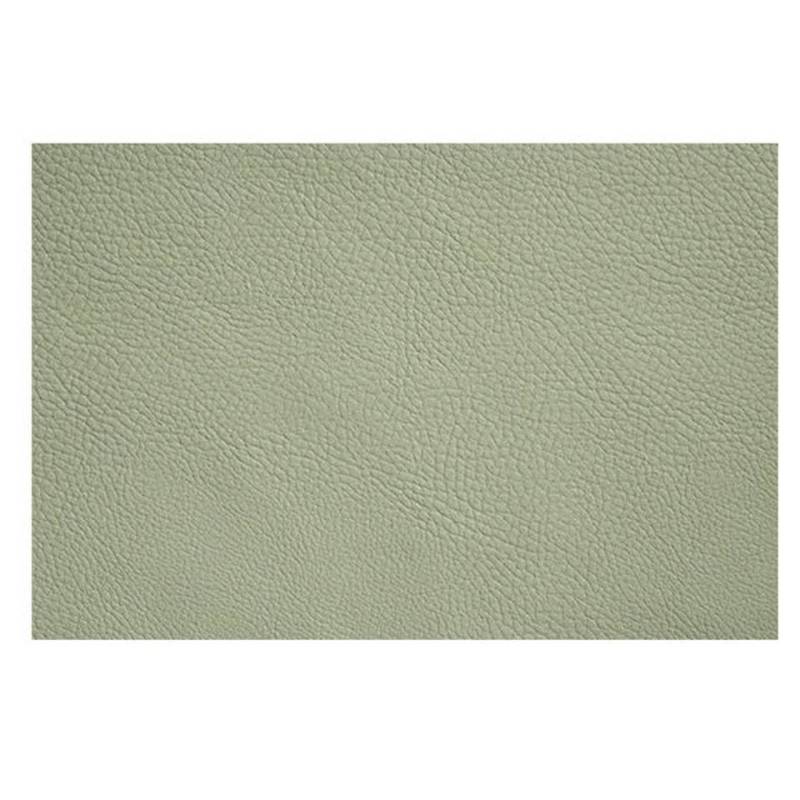 Mantel individual rectangular de cuero sintético Monaco té verde 30x45 cm