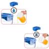 Pichet empilable avec couvercle en polycarbonate lt 1