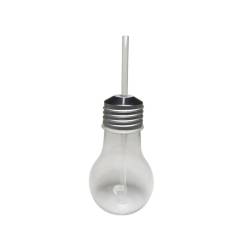 Ampoule Einstein en verre avec paille en polycarbonate cl 48