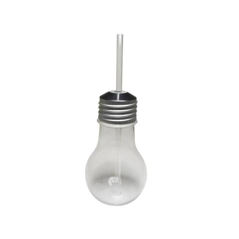 Ampoule Einstein en verre avec paille en polycarbonate cl 48
