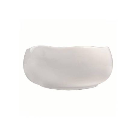 Taza de porcelana blanca Wave 20 cm