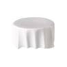 Soporte redondo de porcelana blanca plissé 11,5 cm