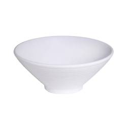 White melamine conical cup 9.3 cm